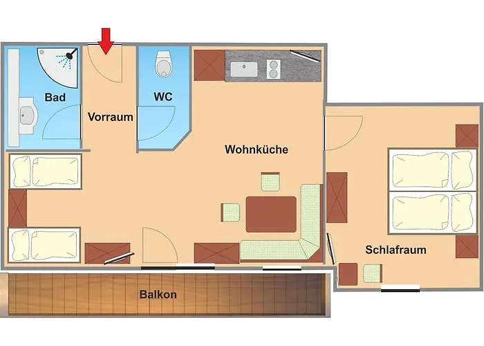 Daire Spreitzhof - *